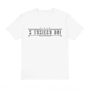 T-shirt 5 tysięcy dni (biały)