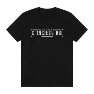 T-shirt 5 tysięcy dni (czarny)